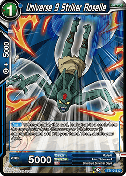 Universe 9 Striker Roselle - Tournament of Power - Common - TB1-045