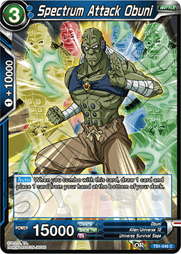 Spectrum Attack Obuni - Tournament of Power - Common - TB1-046