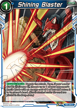 Shining Blaster - Tournament of Power - Common - TB1-049
