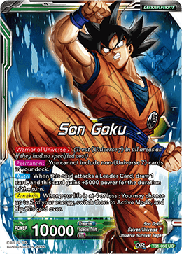 Son Goku // Sharpened Power Son Goku - Tournament of Power - Uncommon - TB1-050