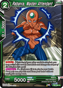 Rabanra, Maiden Attendant - Tournament of Power - Common - TB1-061