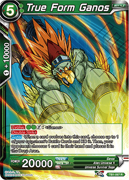 True Form Ganos - Tournament of Power - Rare - TB1-067