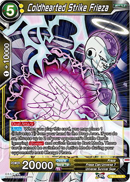 Coldhearted Strike Frieza - Tournament of Power - Rare - TB1-078