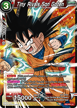 Tiny Rivals Son Goten - World Martial Arts Tournament - Uncommon - TB2-004