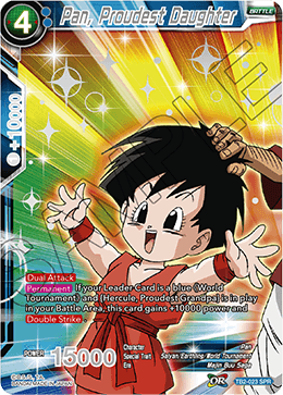 Pan, Proudest Daughter (SPR) - World Martial Arts Tournament - Special Rare - TB2-023
