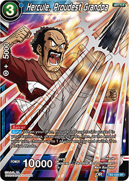 Hercule, Proudest Grandpa - World Martial Arts Tournament - Super Rare - TB2-029