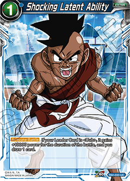 Shocking Latent Ability - World Martial Arts Tournament - Uncommon - TB2-033