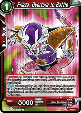 Frieza, Overture to Battle - Clash of Fates - Common - TB3-005