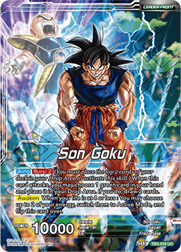 Son Goku // Son Goku, The Legendary Super Saiyan - Clash of Fates - Uncommon - TB3-034