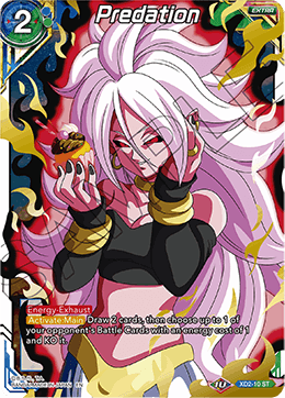 Predation - Malicious Machinations - Starter Rare - XD2-10