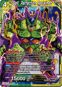 Cell, Perfection Reclaimed - Universal Onslaught - Starter Rare - XD3-10