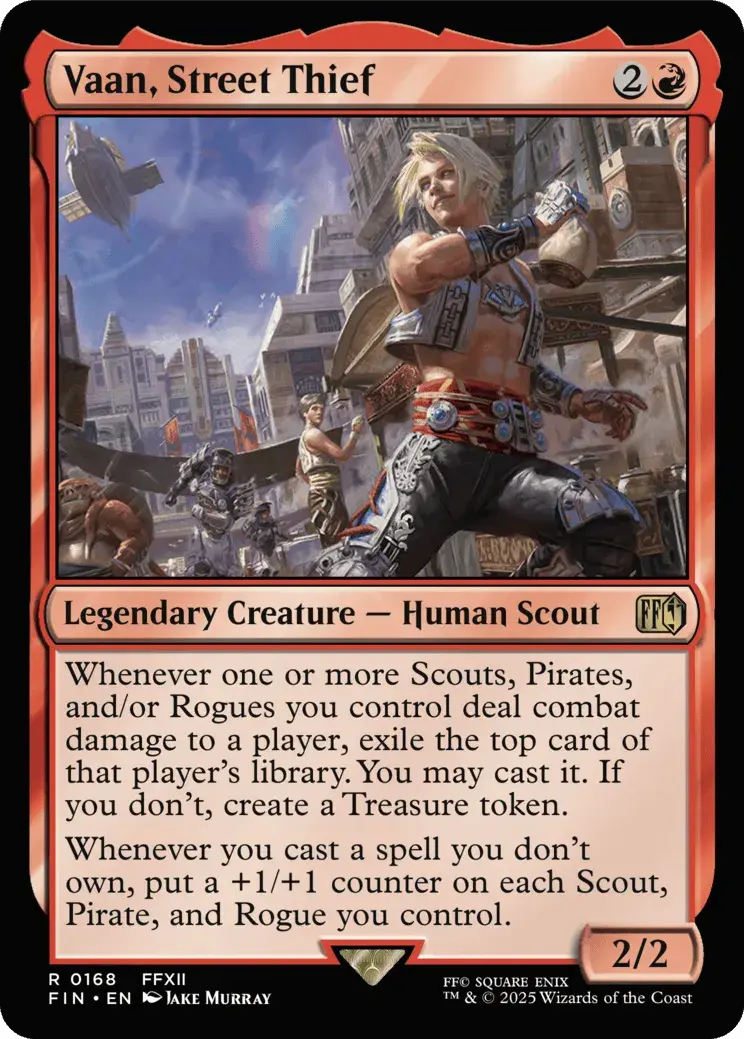 Vaan, Street Thief - FINAL FANTASY - R - 168
