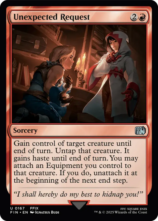 Unexpected Request - FINAL FANTASY - U - 167