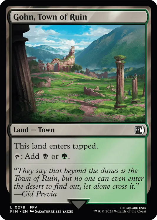 Gohn, Town of Ruin - FINAL FANTASY - L - 278