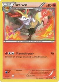 Braixen - XY - BREAKthrough - Uncommon - 26/162