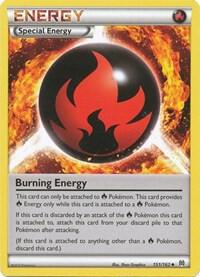 Burning Energy - XY - BREAKthrough - Uncommon - 151/162