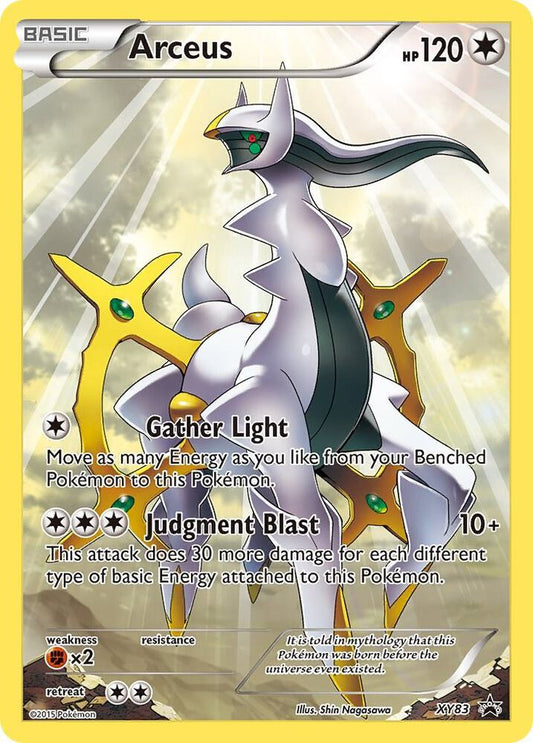 Arceus - XY83 - XY Promos - Promo - XY83