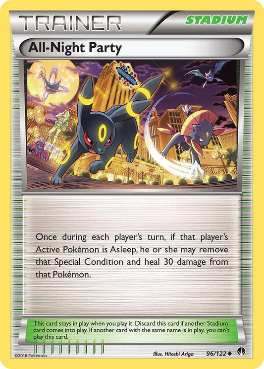 All-Night Party - XY - BREAKpoint - Uncommon - 96/122