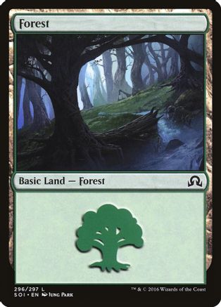 Forest (296) - Shadows over Innistrad - L - 296