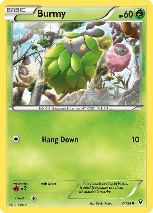Burmy - XY - Fates Collide - Common - 2/124