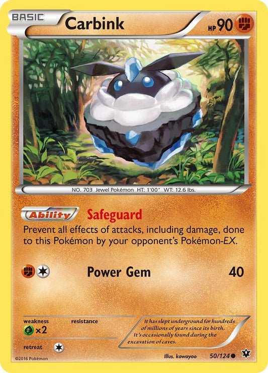 Carbink (50) - XY - Fates Collide - Common - 50/124