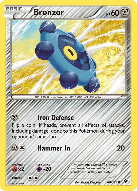 Bronzor - XY - Fates Collide - Common - 60/124