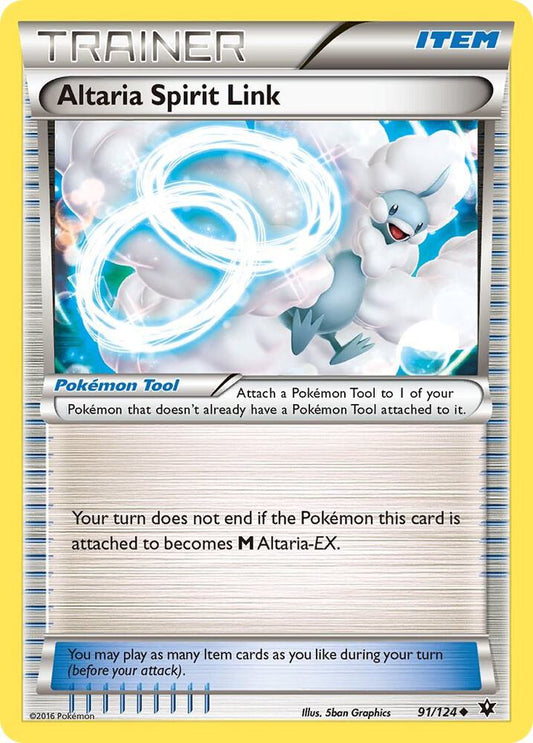Altaria Spirit Link - XY - Fates Collide - Uncommon - 91/124