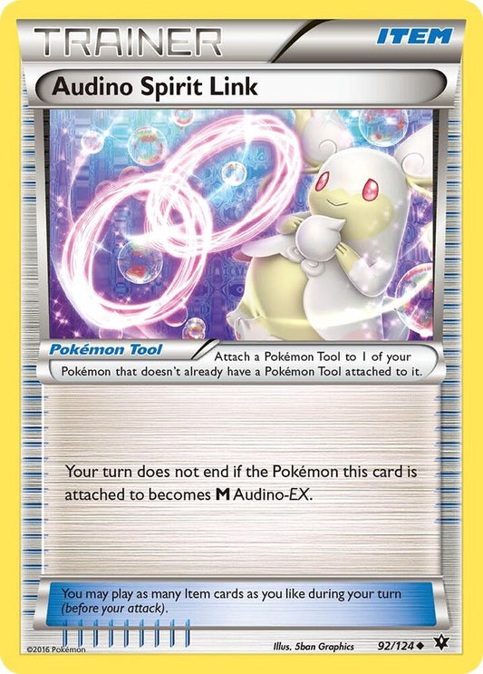 Audino Spirit Link - XY - Fates Collide - Uncommon - 92/124