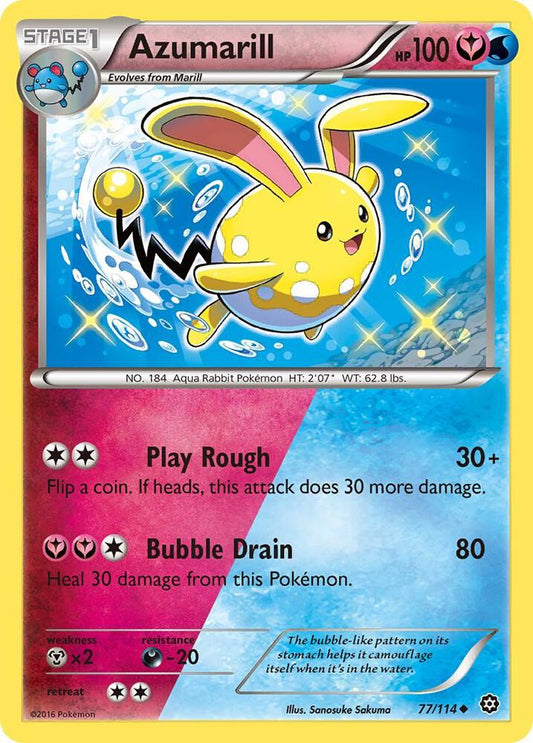 Azumarill - XY - Steam Siege - Uncommon - 77/114