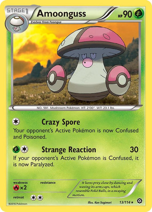 Amoonguss - XY - Steam Siege - Rare - 13/114