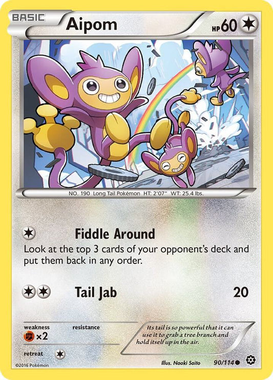 Aipom - XY - Steam Siege - Common - 90/114