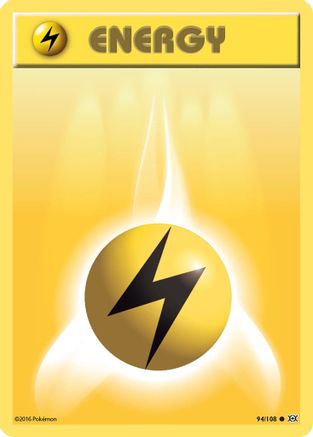 Lightning Energy - XY - Evolutions - Common - 94
