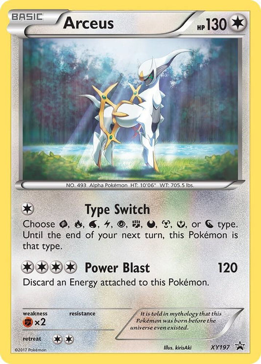 Arceus - XY197 - XY Promos - Promo - XY197