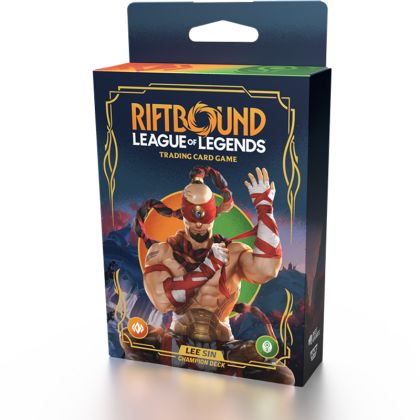 Riftbound Champion Deck Lee Sin Pre-Venta 2025