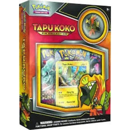 Pokemon Tapu Koko Pin Collection Box