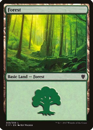 Forest (309) - Commander 2017 - L - 309