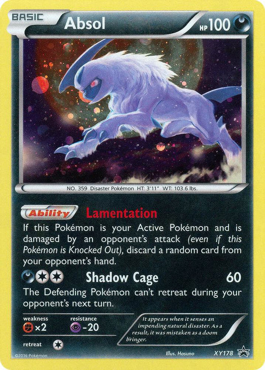 Absol - XY178 - XY Promos - Promo - XY178