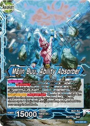 Majin Buu // Majin Buu, Ability Absorber - Destroyer Kings - Uncommon - BT6-028