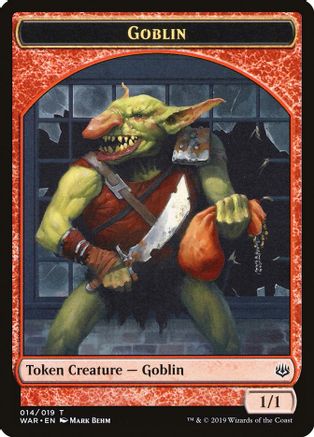 Goblin Token - War of the Spark - T - 14