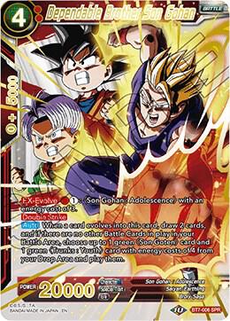 Dependable Brother Son Gohan (SPR) - Assault of the Saiyans - Special Rare - BT7-006