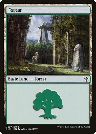 Forest (269) - Throne of Eldraine - L - 269