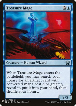 Treasure Mage - Mystery Booster Cards - U - 40
