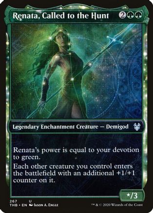 Renata, Called to the Hunt (Showcase) - Theros Beyond Death - U - 267