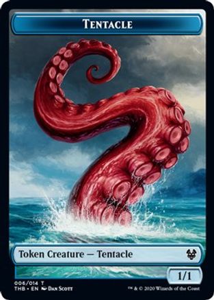 Tentacle Token - Theros Beyond Death - T - 6