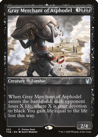 Gray Merchant of Asphodel - Promo Pack: Theros Beyond Death - U - 355