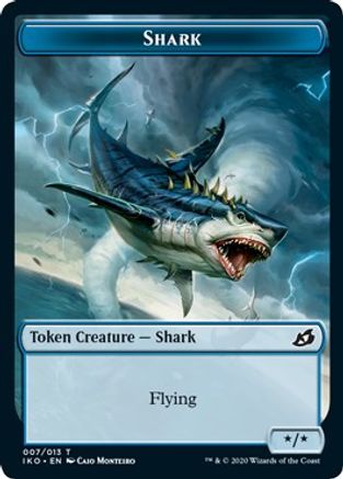 Shark Token - Ikoria: Lair of Behemoths - T - 7