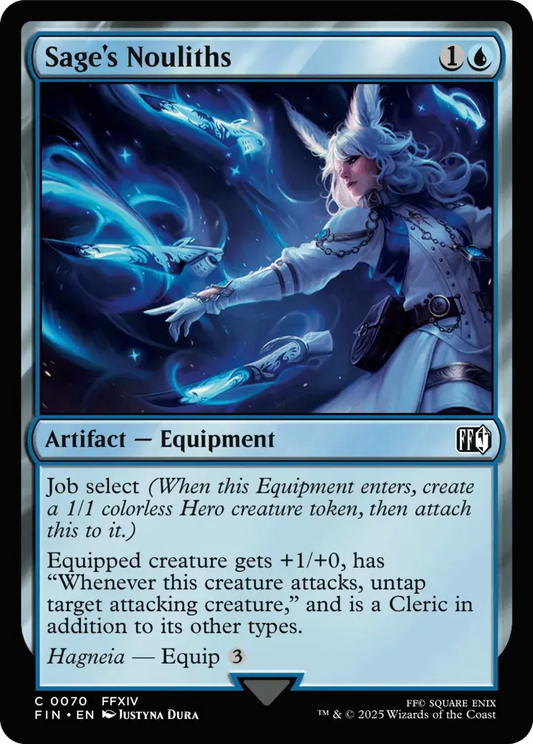 Sage's Nouliths (Surge Foil) - FINAL FANTASY - C - 582