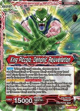 King Piccolo // King Piccolo, Demonic Rejuvenation - Vicious Rejuvenation - Uncommon - BT12-002