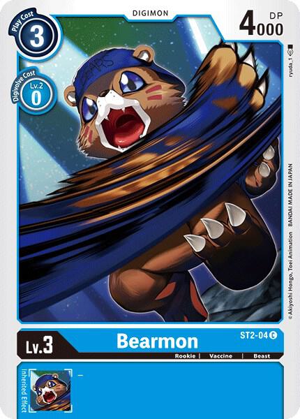 Bearmon - Starter Deck 02: Cocytus Blue - Common - ST2-04 C