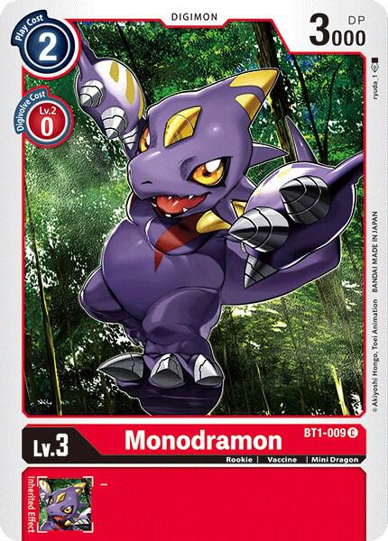 Monodramon - Release Special Booster - Common - BT1-009 C